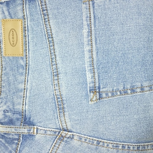 NWOT☆Juniors/Women's "SCOOP" High Waist Super Stretch Raw Hem Denim Mom Jeans☆ - Picture 10 of 11